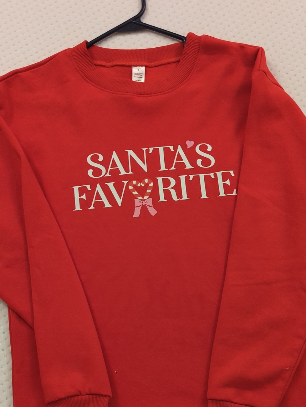 Santa's Favorite Red Sweatshirt
